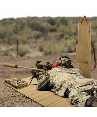 Goburo Tactical Shooting Mat with Carrying Bag | Extra Large Roll-Up Shooting Mat | Padded Shooting Ceiling & Accessories for Long-Distance Hunting - Buy Online on SooperMarket.com