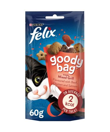 Felix Goody Bag Cat Treats Mixed Grill 60g Pack of 8