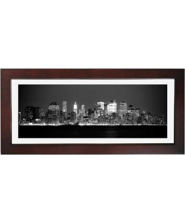 MCS Solid Wood Float Frame Walnut 5.5x13 - High Quality Floating Frame - Buy Online on SooperMarket.com