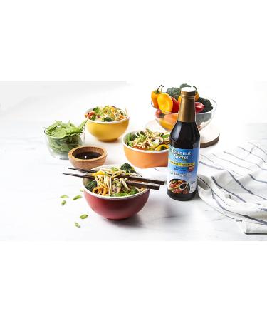 Coconut Secret Coconut Aminos 16.9 fl oz - Organic Low Sodium Soy Sauce Alternative | Vegan, Gluten-Free, Keto & Paleo Friendly - Buy Online on SooperMarket.com