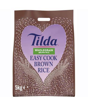 Tilda Easy Cook Wholegrain Brown Rice - 1x5kg