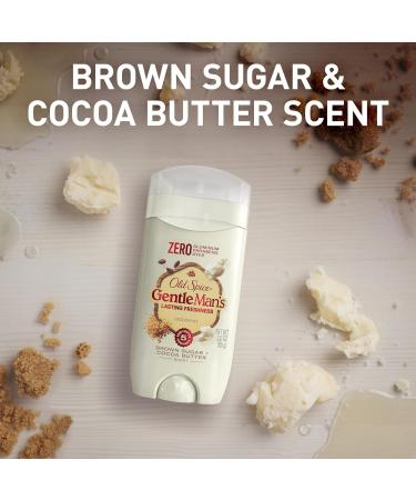 Old Spice GentleMan's Collection Deodorant - Brown Sugar & Cocoa Butter Scent (3-Pack) | International Shipping Available - Buy Online on SooperMarket.com