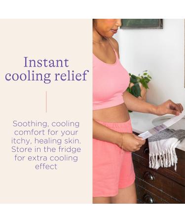 Lansinoh C-Section Recovery Pads - Postpartum Essentials for Scar Relief | 4 Sterilized Cooling Pads - Must-Have for C-Section Recovery & Baby Registry - Buy Online on SooperMarket.com