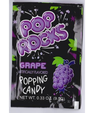 Pop Rocks Grape Popping Fizzing Crackling Candy 6pk (Grape 6 Pack) Grape 9.5 g (Pack of 6) - Buy Online on SooperMarket.com