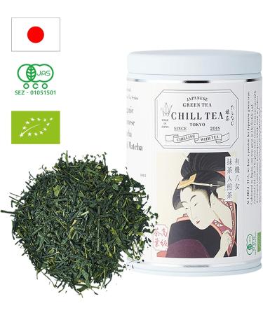 CHILL TEA Tokyo Japanese Sencha with Matcha Green Tea - First Flush Umami Blend, 100g Loose Leaf - Buy Online on SooperMarket.com