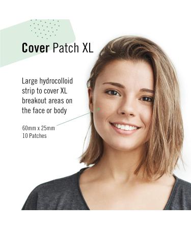 KASCIN Premium Spot Treatment Pimple Patch XL - 10 Hydrocolloid Acne Strips for Body, Larger Breakouts - Korean Made Acne Dots XL - Buy Online on SooperMarket.com
