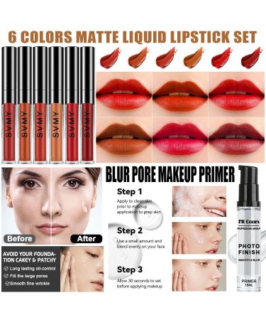 All-in-One Makeup Kit for Women | 12 Colors Eyeshadow Foundation Lipsticks & More - International Shipping - Buy Online on SooperMarket.com