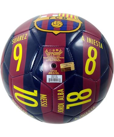 Officially Licensed FC Barcelona Soccer Ball Size 5-012 by RHINOXGROUP - Buy Online on SooperMarket.com