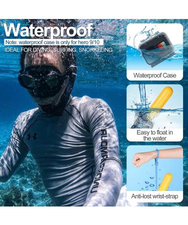 EMART 61-in-1 GoPro Hero 9/10/11 Accessories Kit with Waterproof Case - Adventure Bundle - Buy Online on SooperMarket.com