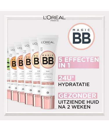 L'Or al Paris BB C'est Magic Very Light Blemish Balm Cream (BB Cream) for a Natural Looking Complexion Moisturising 30 ml 01 very bright 90 ml (Pack of 1) - Buy Online on SooperMarket.com