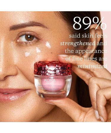 KORA Organics Berry Bright Firming Vitamin C Eye Cream | Certified Organic & Cruelty-Free | 0.50 fl oz - Buy Online on SooperMarket.com