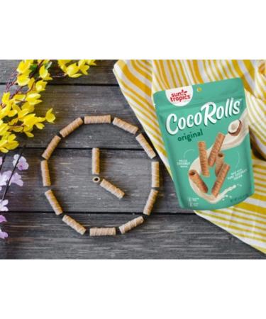 Sun Tropics CocoRolls Variety Pack - Gluten Free Dairy Free Snack (6 Count) - Buy Online on SooperMarket.com