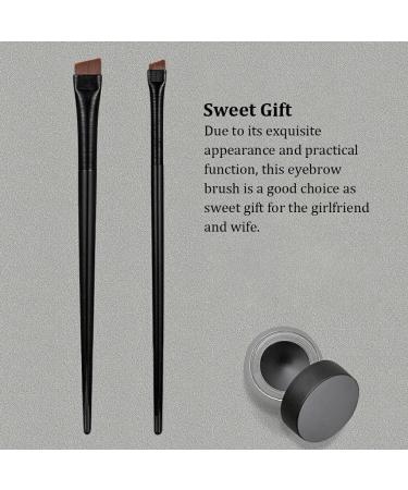 Dajidafu Eyeliner Professional Application Face Shaping Brow Brushes Double Ended Eyeshadow Making Eyelash Tools Eyebrow Brush Small Flat - Buy Online on SooperMarket.com