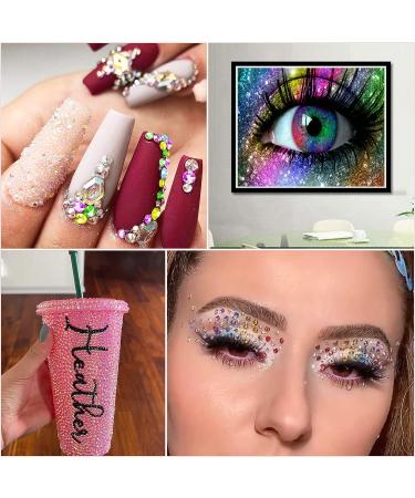 15 Mixed Color Jelly Round 3mm Rhinestones with Storage Box - ZYNERY Flatback Rhinestones - Buy Online on SooperMarket.com