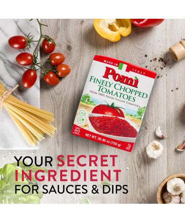 Pomi Finely Chopped Tomatoes - 26.4 oz (4 Pack) | Buy Online Now - Buy Online on SooperMarket.com