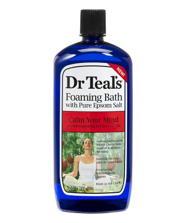 Dr Teal's Ashwagandha Foaming Bath 1L Clear