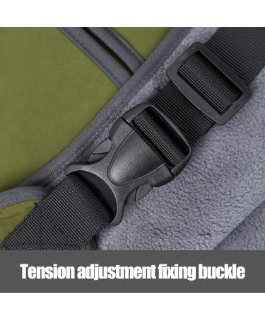 Heywean Waterproof Dog Jacket - Reflective Cold Weather Coat with Soft Fleece Lining for Indoor & Outdoor Adventures - Army Green (Size S) - Buy Online on SooperMarket.com
