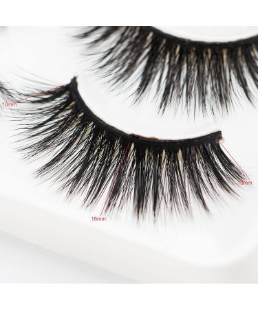 20 Pairs 3D Mink Eyelashes - Fluffy & Dramatic 17-18mm False Lashes for Wholesale Makeup - Buy Online on SooperMarket.com