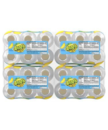 Splash Blast Lemon Flavored Water Beverage - 16.9 Fl Oz Plastic Bottles (24 Pack) - Buy Online on SooperMarket.com
