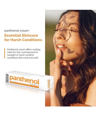 Panthenol Cream - Nourishing Skincare for Sun-Exposed & Sensitive Skin | 30g Moisturizer for Dry Skin Relief - Buy Online on SooperMarket.com