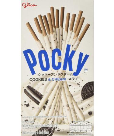 Glico Pocky Cookies & Cream Biscuit Sticks 45 g