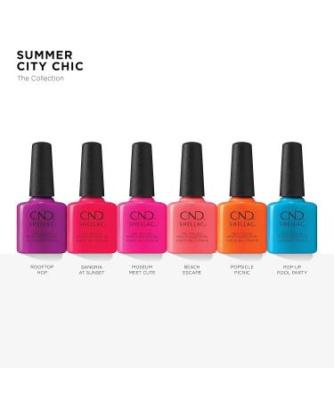 CND Shellac Popsicle Picnic - Long-Lasting Nail Polish for a Vibrant Summer Look | International Shipping Available - Buy Online on SooperMarket.com