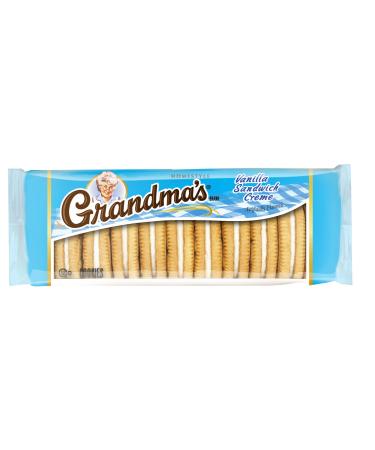 Grandma's Sandwich Creme Cookies, Vanilla, 3.03 Ounce (Pack of 18)