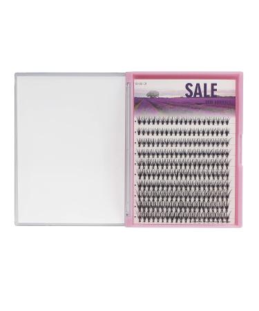 Vayator 20D 200 Clusters D Curl Professional Makeup False Eyelashes - Individual Extensions Cluster Eyelashes - Natural Soft Grafting - Choose from 8-18mm Mixed Lengths - Buy Online on SooperMarket.com