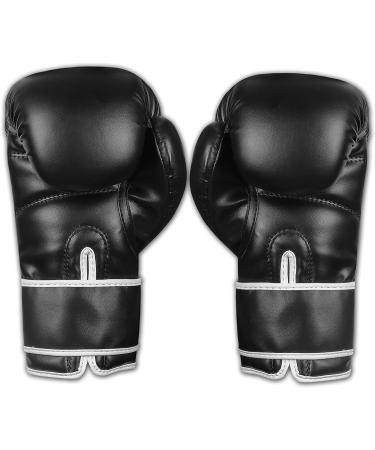 FightX Boxing Gloves for Men & Women - Lightweight 16oz MMA Heavy Bag Gloves for Training & Sparring - Full Black Kickboxing Gloves - Buy Online on SooperMarket.com