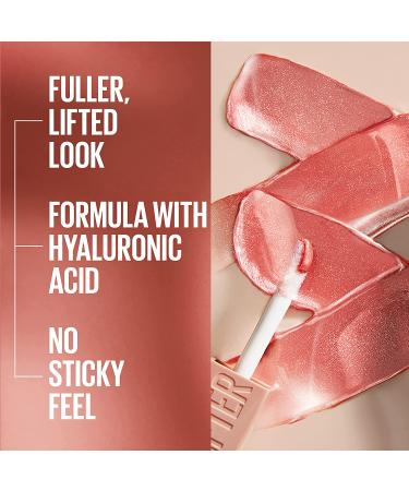 Maybelline Lifter Gloss Hydrating Lip Gloss with Hyaluronic Acid - Petal Warm Pink Neutral 0.18 oz - Buy Online on SooperMarket.com