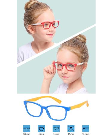 JoXiGo Kids Computer Glasses - Blue Light Blocking for Ages 3-7 | Includes Strap & Case - Buy Online on SooperMarket.com