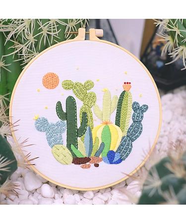 Hand U Journey Basic Embroidery Stitch Kit - 28 Stitches, Mushroom Set, Ideal for Beginners - Basic Kit-02 - Buy Online on SooperMarket.com