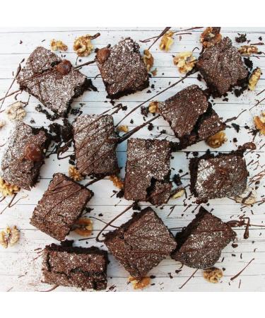 Bottled Baking Co Vegan Chocolate & Walnut Brownie Mix - Makes 12 Slices - Buy Online on SooperMarket.com