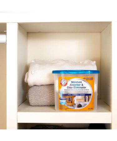 Arm & Hammer Fragrance Free Disposable Moisture Absorber & Odor Eliminator - 14 oz Tub | International Shipping Available - Buy Online on SooperMarket.com