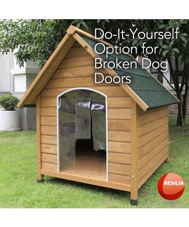 Plastic Vinyl Strip for DIY Dog or Cat Door - Doggie Door Replacement Strips | Pet Products 8' x 8 - Buy Online on SooperMarket.com