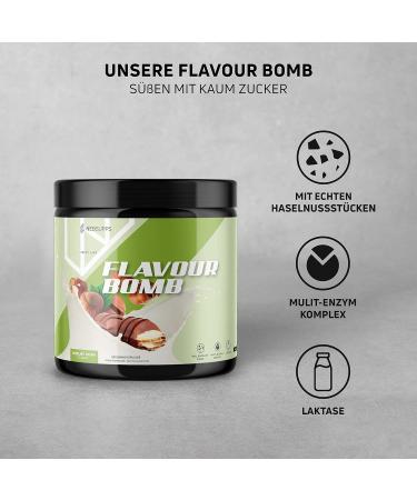 Buy NeoSupps Flavorver I Hazelnut Cream 250g - Low Calorie Delicious & Ideal for Baking | Enhance Your Diet - Buy Online on SooperMarket.com