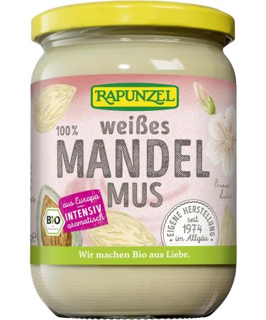 Rapunzel Organic White Almond Butter from Europe (2 x 500 gr) 500 g (pack of 2)