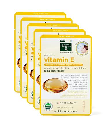 Earth Therapeutics Vitamin E Face Mask - Organic Moisturizer for Skin Elasticity & Replenishment - Shop Now - Buy Online on SooperMarket.com