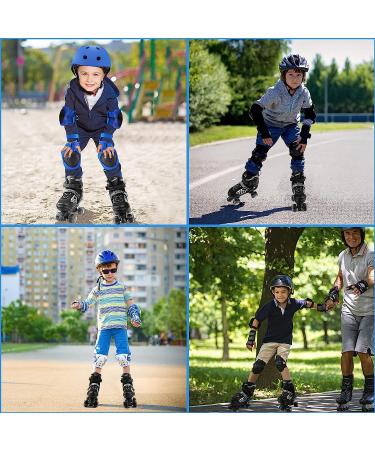 SZHZS Kids Roller Skates | Adjustable for Youth and Adults | All Light up Wheels | Black&White - Medium - Buy Online on SooperMarket.com