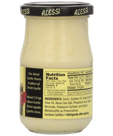 Alessi Spread Garlic Puree 7.6 oz (Pack of 6) - Delicious and Versatile Condiment - Buy Online on SooperMarket.com