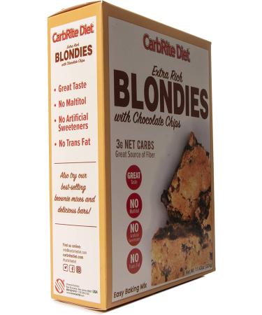 Universal Nutrition CarbRite Diet Extra Rich Blondies with Chocolate Chips 11.43 oz (324 g) - Buy Online on SooperMarket.com