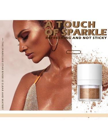 HOSAILY Polvo De Hadas Body Highlighter Powder - Golden Brown, 1 Ounce - Buy Online on SooperMarket.com