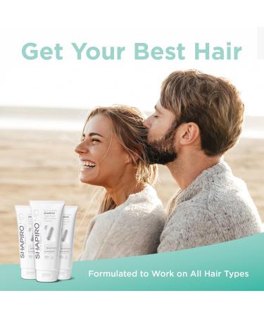 Vegan Hair Loss Shampoo and Conditioner Set | Dermatologist Developed DHT Fighting Treatment for Thinning Hair | Healthier, Fuller, Thicker Hair | 1-Month Supply - Buy Online on SooperMarket.com