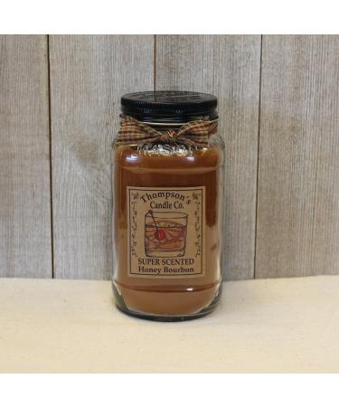 Honey Bourbon 20 Oz Mason Jar Candles