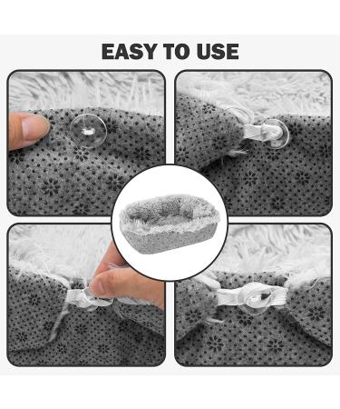 Self Warming Cat Bed & Calming Mat - Extra Warm Self Heating Pad for Cats & Small Dogs - Gray - Buy Online on SooperMarket.com