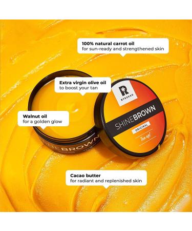 BYROKKO - Shine Brown - Premium Tan Boosting Cream (190 ml) - Buy Online on SooperMarket.com