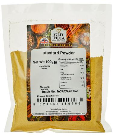 Old India Mustard Powder 100g