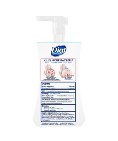 Dial Complete Antibacterial Foaming Hand Wash, Coconut Water, 7.5 Fl Oz - Original Scent - Buy Online on SooperMarket.com