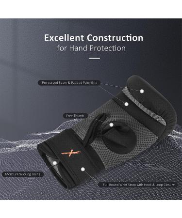MaxxMMA Neoprene Washable Heavy Bag Gloves - Boxing Punching Training (Black S/M) - Buy Online on SooperMarket.com