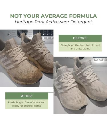 Buy Athletic Sport Active Wear Laundry Detergent - 4x Plant-Based Formula with Enzymes | Fragrance-Free Odor & Stain Remover for Optimal Performance - Buy Online on SooperMarket.com